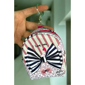 Karışık Renk Kurdele Figürlü Anahtarlık /Cüzdan