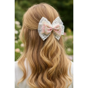 Karışık Renk Kurdele Figürlü Otomat Toka