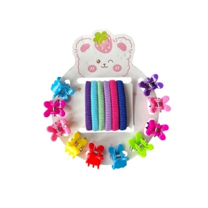 Karışık Renk Mandal Ve Havlu Toka Set