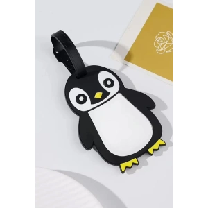 Karışık Renk Penguen Figürlü Bavul Kartlığı