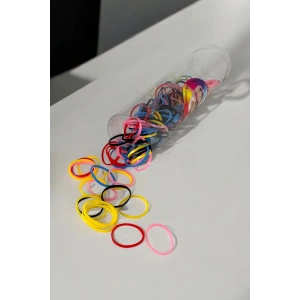 Karışık Renk Perma Paket Lastik Toka