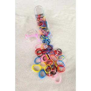 Karışık Renk Perma Paket Lastik Toka