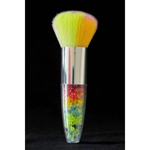 Karışık Renk Taş Detaylı Allık Fırçası