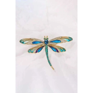 Karışık Renk Yusufcuk Figürlü Broş