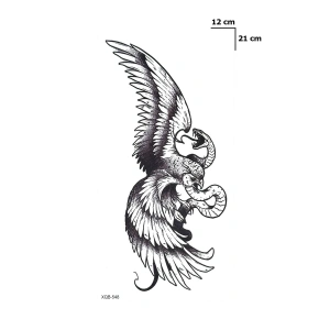 Kartal Ve Yılan Geçici Dövme Tattoo