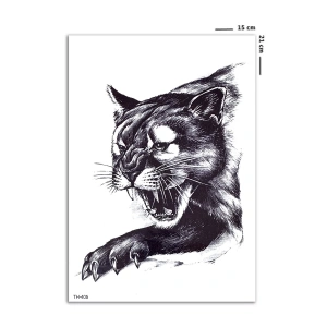 Kedi Büyük Geçici Dövme Tattoo