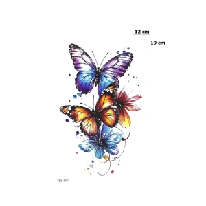 Kelebek Dövme Geçici Tattoo
