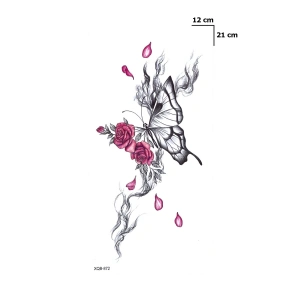 Kelebekler Geçici Dövme Tattoo