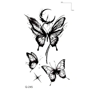 Kelebekler Mini Geçici Dövme Tattoo