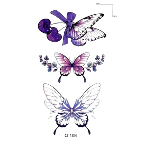 Kelebekler Mini Geçici Dövme Tattoo