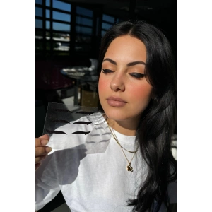 Kendinden Yapışkanlı Sticker Glitter Eyeliner 4 Çift