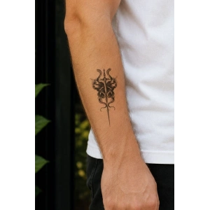 Kılıç Kelebek Mini Geçici Dövme Tattoo