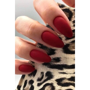 Kırmızı Renk 24lü Takma Tırnak Seti