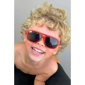 Kırmızı Renk Çocuk Güneş Gözlük