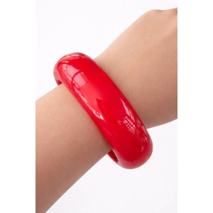 Kırmızı Renk Kemik Mika Bileklik