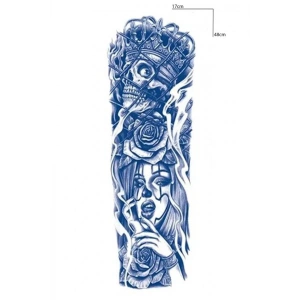 Kız Kurukafa Kol Sonradan Kararan Yarı Kalıcı Geçici Dövme Tattoo