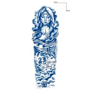 Kız Sonradan Kararan Yarı Kalıcı Geçici Kol Dövme Tattoo