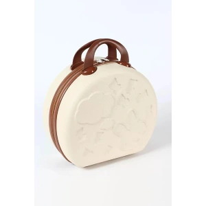 Krem Renk Organizatör El Bavulu