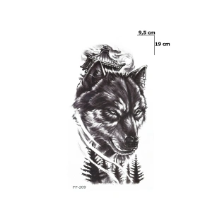 Kurt Dövme Geçici Tattoo
