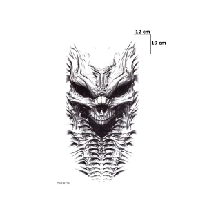 Kurukafa Geçici Dövme Tattoo