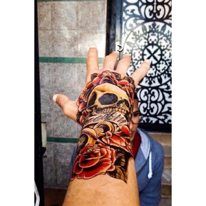 Kurukafa Geçici Dövme Tattoo