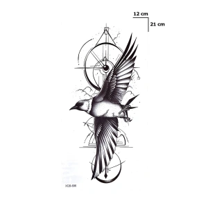 Kuş Dövme Geçici Tattoo