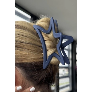 Lacivert Renk Yıldız Figürlü Mandal Toka