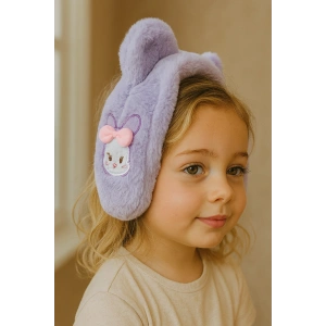 Lila Renk Ayıcık Figürlü Pembe Renk Ayıcık Figürlü