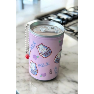 Lila Renk Karışık Figürlü Anahtarlık Detaylı Kutulu Islak Mendil