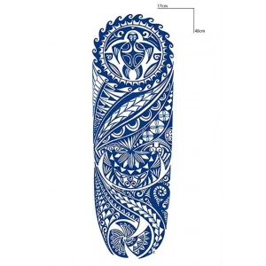 Maori Kol Sonradan Kararan Yarı Kalıcı Geçici Dövme Tattoo