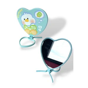 Mavi Ördek Figürlü Masa Aynası