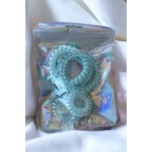 Mavi Renk Helezon Toka Set