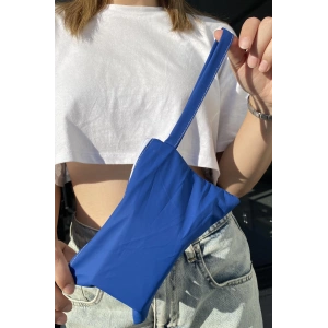 Mavi Renk Kadın Cüzdan/El Çantası (Küçük Boy)