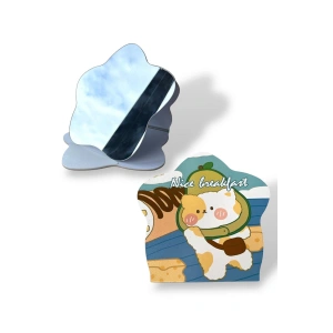 Mavi Renk Karışık Figürlü Masa Aynası