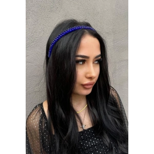 Mavi Renk Taş Detaylı Taç