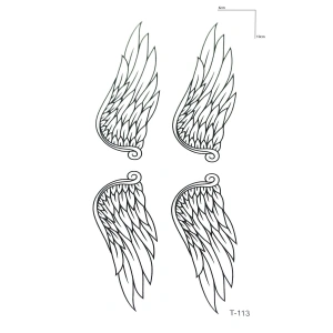 Melek Kanadı Mini Geçici Dövme Tattoo