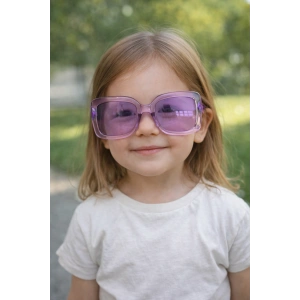 Mor Renk Çocuk Güneş Gözlüğü