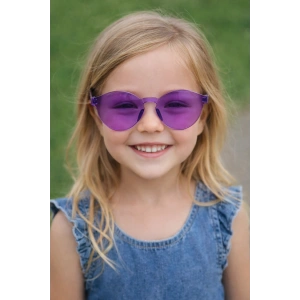 Mor Renk Çocuk Güneş Gözlük