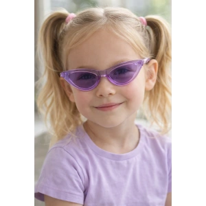 Mor Renk Çocuk Güneş Gözlük
