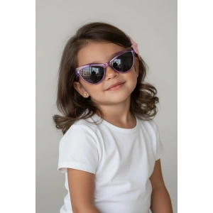 Mor Renk Çocuk Güneş Gözlük