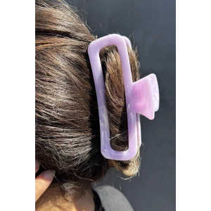 Mor Renk Mermer Desenli Kemik Mandal Toka