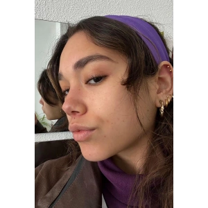 Mor Renk Orta Boy Saç Bandı