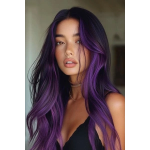 Mor Renk Saç Tebeşiri