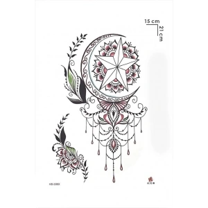 Motifli Dövme Geçici Tattoo