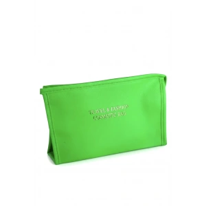 Neon Yeşil Makyaj Çantası