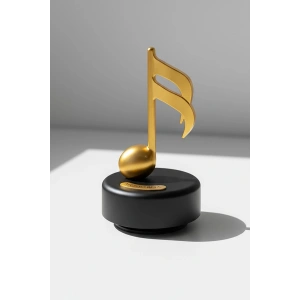 Nota Figürlü Hareketli Müzik Kutusu