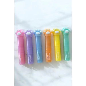 Pati Figürlü 6lı Fosforlu Kalem Set