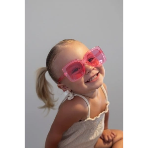 Pembe Renk Çocuk Güneş Gözlüğü