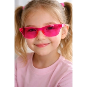 Pembe Renk Çocuk Güneş Gözlük