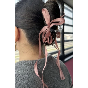 Pembe Renk Kurdele Figürlü Mandal Toka